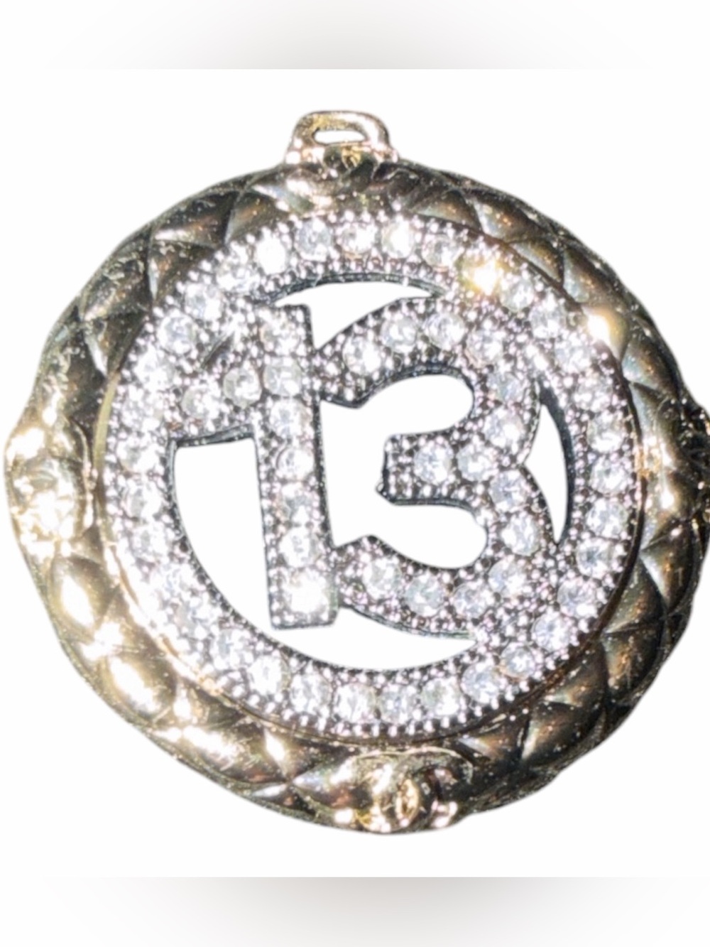 Chanel Number 13 zip pull